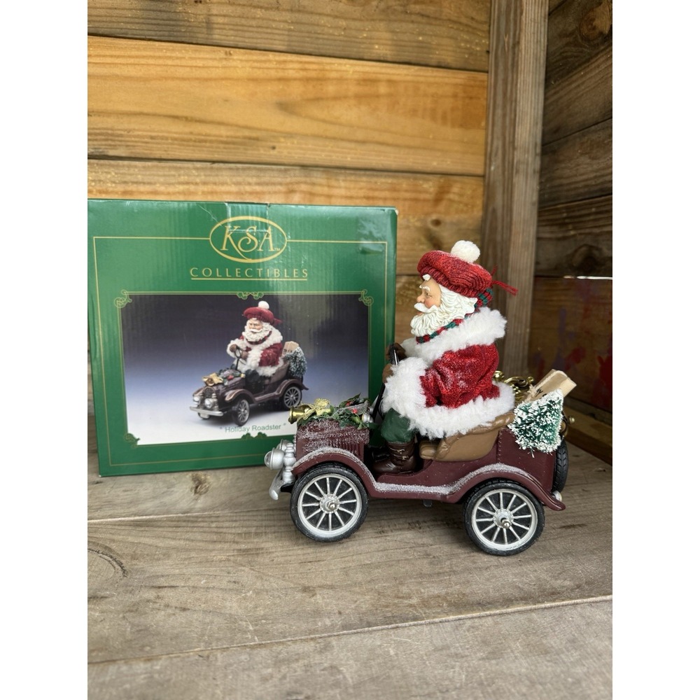 Christmas Village KSA Collectibles Holiday‎ Roadster The Smithsonian Collection